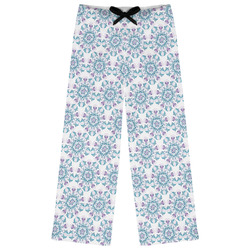Mandala Floral Womens Pajama Pants - M