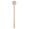 Mandala Floral Wooden 7.5" Stir Stick - Round - Single Stick