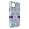 Mandala Floral iPhone 14 Plus Tough Case - Angle