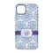 Mandala Floral iPhone 14 Pro Tough Case - Back