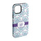 Mandala Floral iPhone 15 Tough Case -  Angle