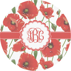 Poppies Multipurpose Round Labels - 1" (Personalized)