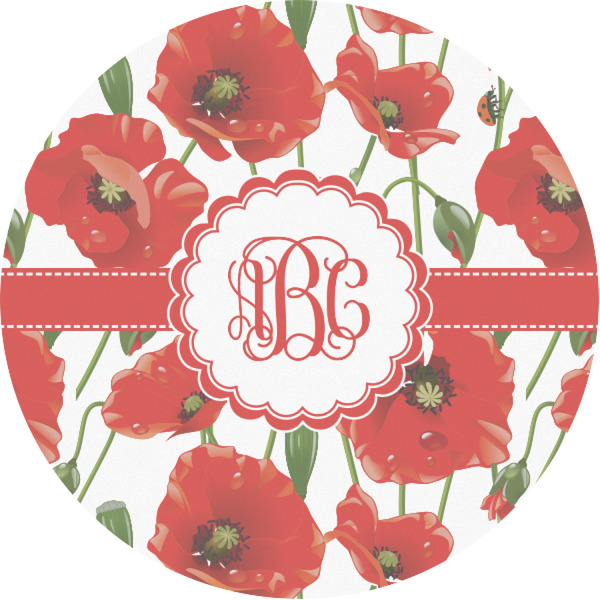 Custom Poppies Multipurpose Round Labels - 1" (Personalized)