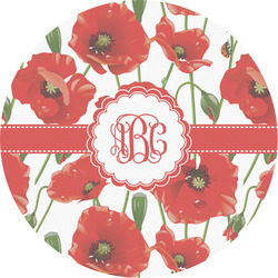 Poppies Multipurpose Round Labels - 2" (Personalized)