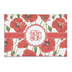 Poppies 2' x 3' Patio Rug (Personalized)