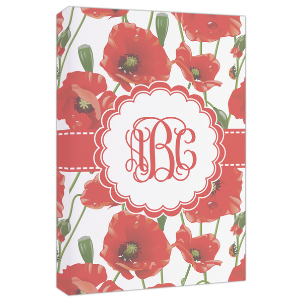 Custom Poppies Canvas Print - 20x30 (Personalized)