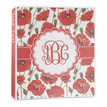 Poppies 3-Ring Binder - 1 inch (Personalized)