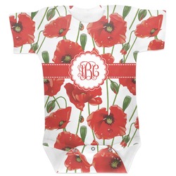 Poppies Baby Bodysuit 12-18 (Personalized)
