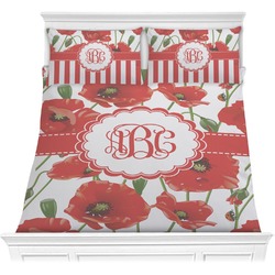 Poppies Comforter Set - Full / Queen (Personalized)