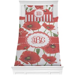 Poppies Comforter Set - Twin XL (Personalized)
