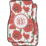 Poppies Car Floor Mats (Personalized)