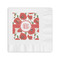 Poppies Coined Cocktail Napkins (Personalized)