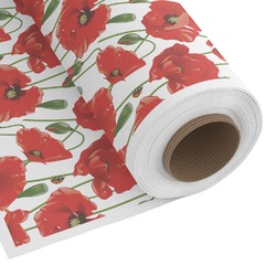 Poppies Fabric by the Yard - Spun Polyester Poplin