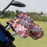 Poppies Golf Club Iron Cover - Set of 9 (Personalized)