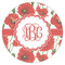 Poppies Icing Circle - XSmall - Single