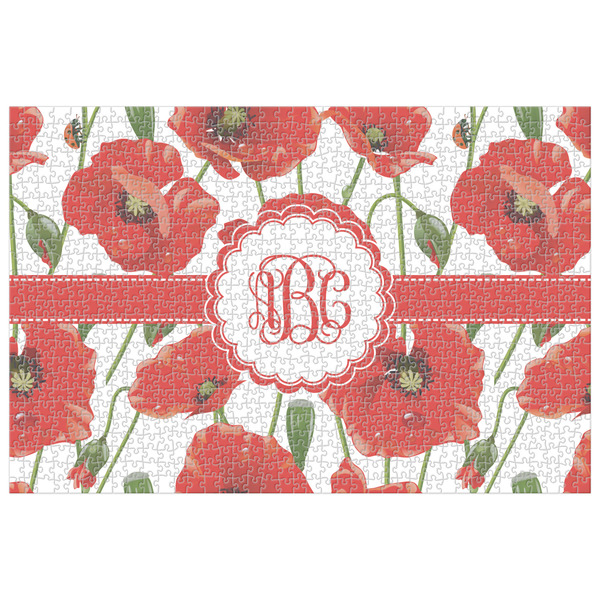 Custom Poppies Jigsaw Puzzle - 1000-piece (Personalized)