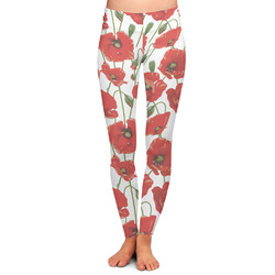 Poppies Ladies Leggings - Extra Large