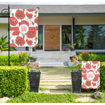 Poppies Large Garden Flag - Double Sided (Personalized)