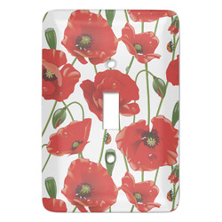 Poppies Light Switch Cover (Single Toggle)