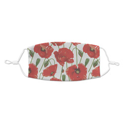 Poppies Kid's Cloth Face Mask - Standard