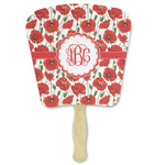 Poppies Paper Fan (Personalized)