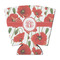 Poppies Party Cup Sleeves - with bottom - FRONT