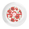 Poppies Plastic Party Dinner Plates - Approval