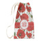 Poppies Small Laundry Bag - Front View