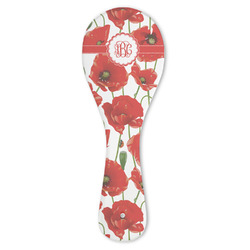 Poppies Ceramic Spoon Rest (Personalized)