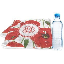Poppies Sports & Fitness Towel (Personalized)