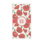 Poppies Guest Paper Towels - Full Color - Standard (Personalized)