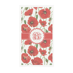 Poppies Guest Paper Towels - Full Color - Standard (Personalized)