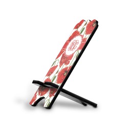 Poppies Stylized Cell Phone Stand - Large (Personalized)