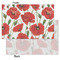 Poppies Tissue Paper - Heavyweight - Small - Front & Back