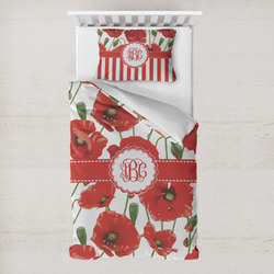 Poppies Toddler Bedding Set - With Pillowcase (Personalized)