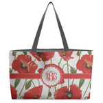 Poppies Beach Totes Bag - w/ Black Handles (Personalized)