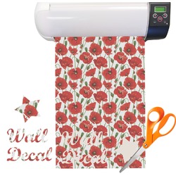 Poppies Vinyl Sheet (Re-position-able)