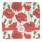 Poppies Washcloth - Front - No Soap