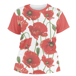 Poppies Women's Crew T-Shirt - 2X Large