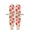 Poppies Wooden Food Pick - Paddle - Double Sided - Front & Back