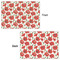 Poppies Wrapping Paper Sheet - Double Sided - Front & Back