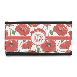 Poppies Leatherette Ladies Wallet (Personalized)