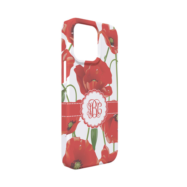 Custom Poppies iPhone Case - Plastic - iPhone 13 Mini (Personalized)