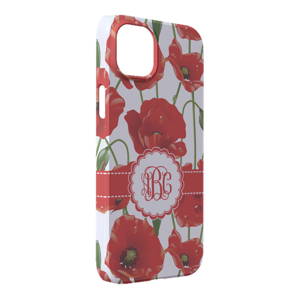 Custom Poppies iPhone Case - Plastic - iPhone 14 Pro Max (Personalized)