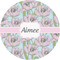 Wild Tulips 3" Multipurpose Round Labels - Single Sticker