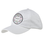 Wild Tulips Baseball Cap - White (Personalized)