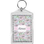 Wild Tulips Bling Keychain (Personalized)