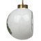 Wild Tulips Ceramic Christmas Ornament - Xmas Tree (Side View)