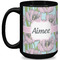 Wild Tulips Coffee Mug - 15 oz - Black Full