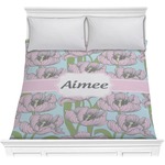 Wild Tulips Comforter - Full / Queen (Personalized)